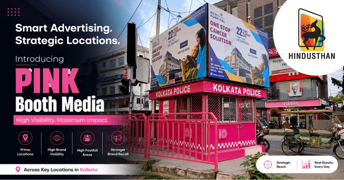 Pink Booth Advertising in Kolkata: A Smart Way to Capture Street-Level Brand Attention