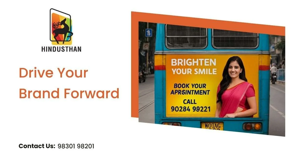 Best Bus Back Panel Advertising | Hindusthan