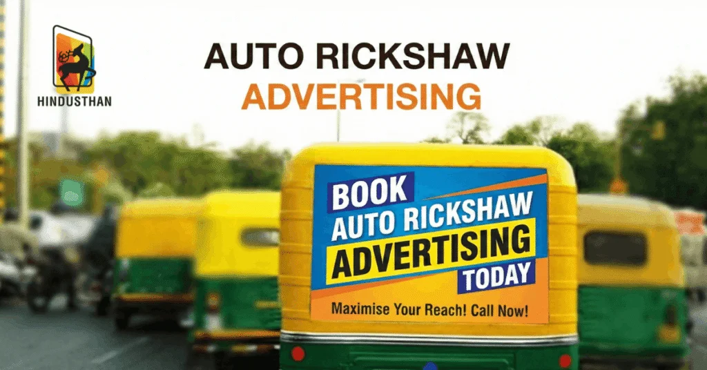 Auto Rickshaw Advertising In Kolkata