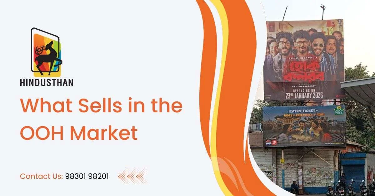 Outdoor advertising in Kolkata